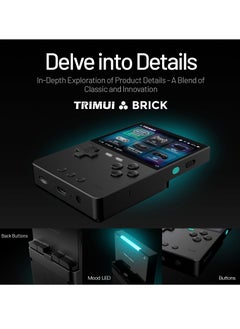 Trimui Brick Handheld Game Linux Console T3040 Portable Open-Source Allwinner A133P PowerVR GE8300 3.2 inches IPS Full-fit Screen Built-in Mono Microphone 3000mAh - pzsku/ZEF486E092D12DD51AF6EZ/45/_/1735091892/8f3647ef-bb64-43f8-8641-c99483a1ffd9