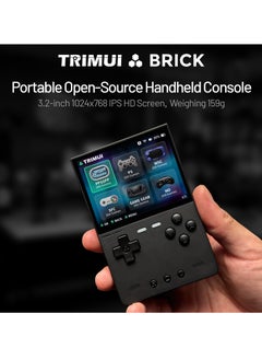 Trimui Brick Handheld Game Linux Console T3040 Portable Open-Source Allwinner A133P PowerVR GE8300 3.2 inches IPS Full-fit Screen Built-in Mono Microphone 3000mAh - pzsku/ZEF486E092D12DD51AF6EZ/45/_/1735091896/b53a800f-7cf8-4c57-9f10-012ed7eb69f8