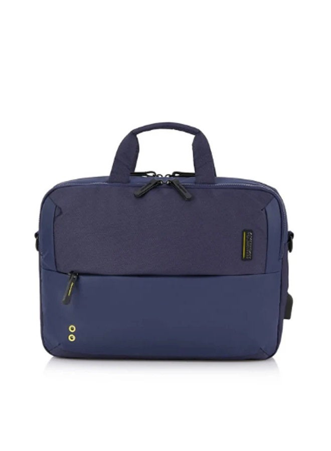 AMERICAN TOURISTER ZORK BRIEFCASE Navy - Image 1