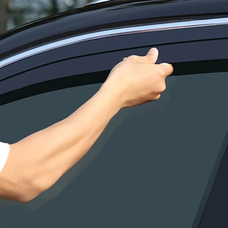 DEMULAX Car Window Sun Rain Shade Visors for Geely Monjaro (KX11) 2021-2023 - Image 4