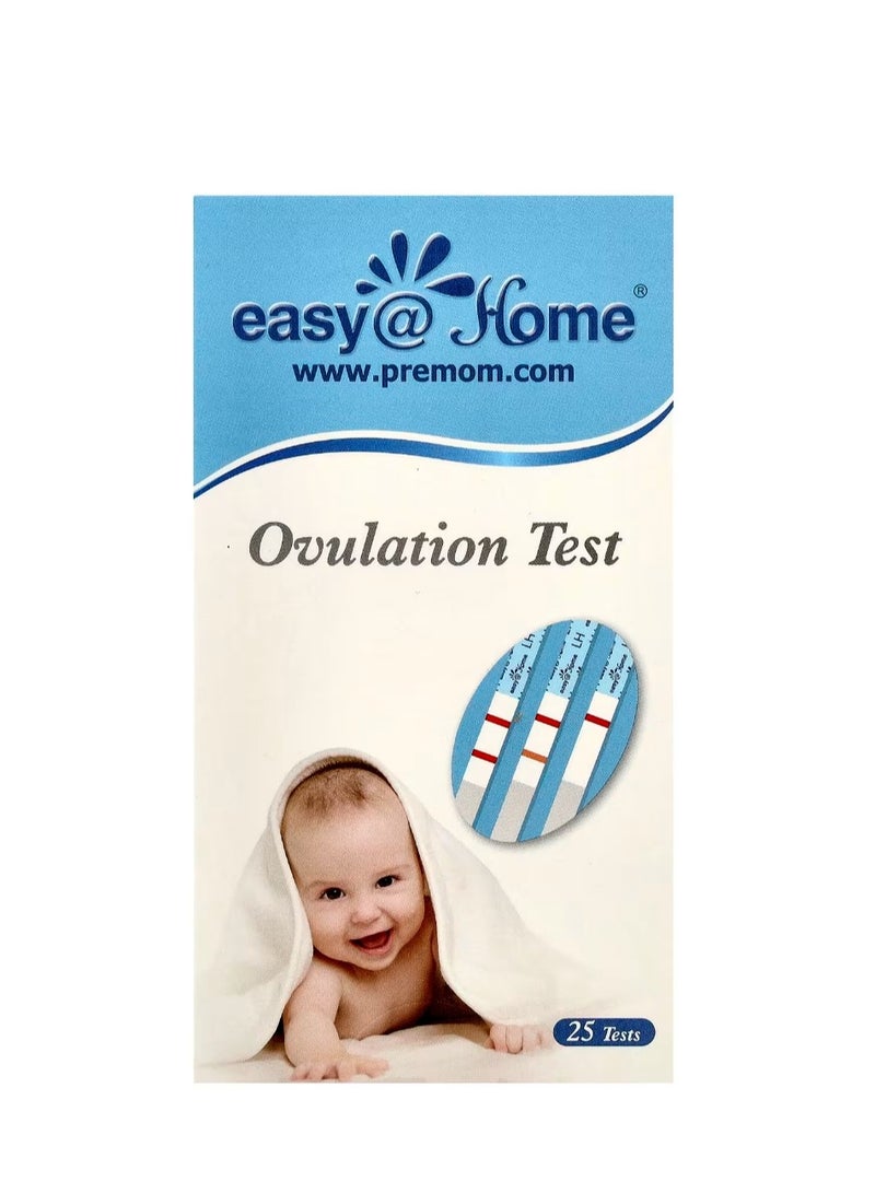Easy@Home Ovulation Test 25 Tests  - Image 1