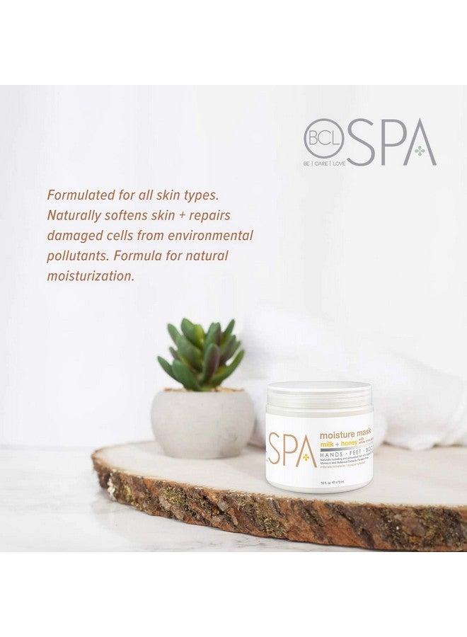 BCL SPA Moisture Mask Milk + Honey with White Chocolate, 16 oz - Image 4