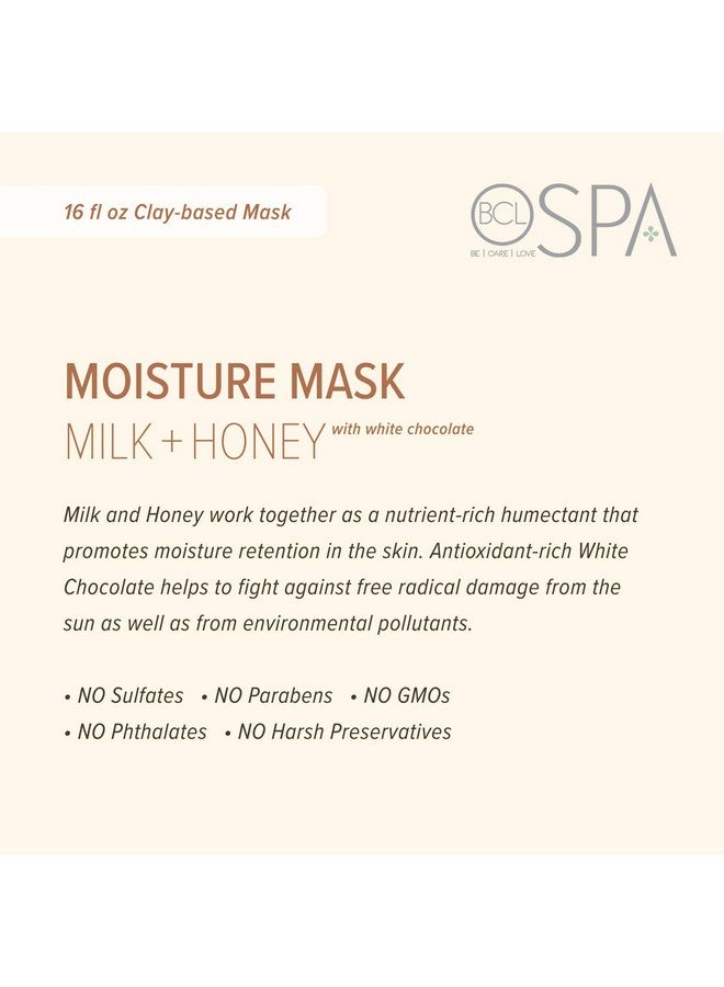 BCL SPA Moisture Mask Milk + Honey with White Chocolate, 16 oz - Image 2