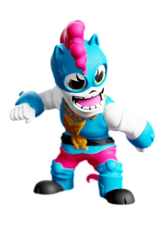EOLO Super Masked - Big Pony - Stretch Tech Figure - 8 Exclusive Sounds - (Try Me Single Blister Pack) - Image 1