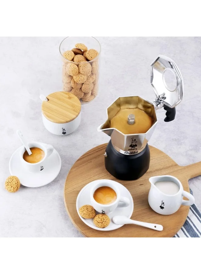 BIALeTTI Bialetti Brikka Aluminium Stovetop Coffee Maker 4 Cup (180ml)