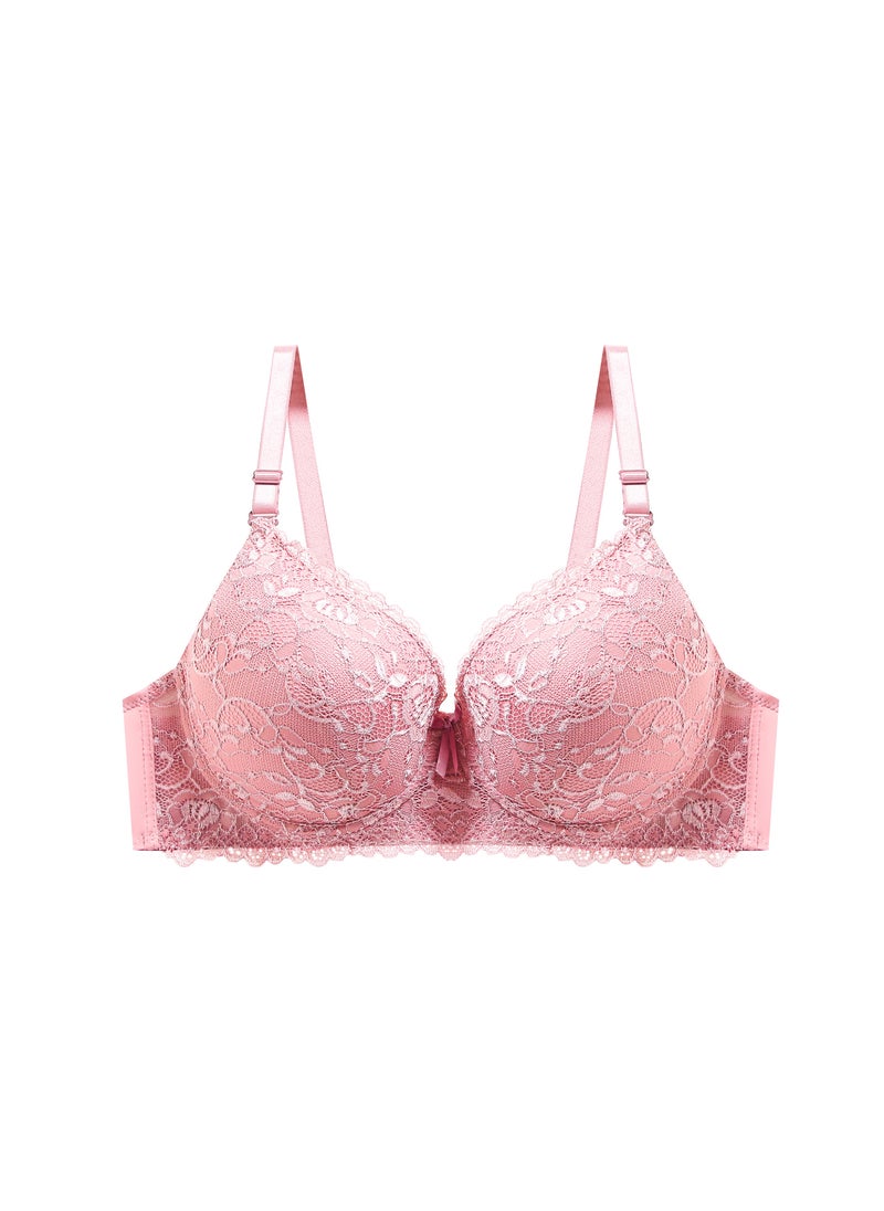 Generic - Light cup bra without padding and lace design fully surrounded by lace  Ecup design, with underwire, beautiful and flattering - Image 1