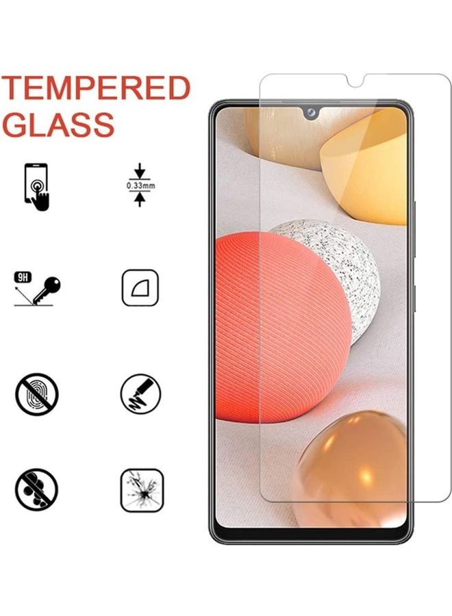 ICS Tempered Glass Screen Protector For Samsung Galaxy A42 5G Clear - Image 2