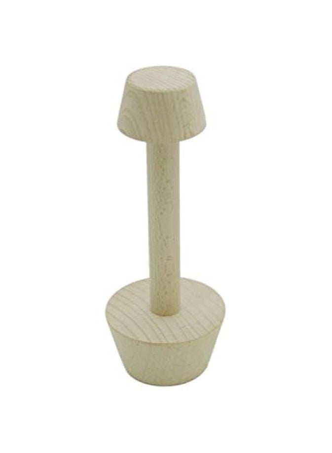 erorex Mould Double Side Wooden Egg Tart Mould DIY Cake Pastry Pusher Kitchen Baking Tools  - Image 2