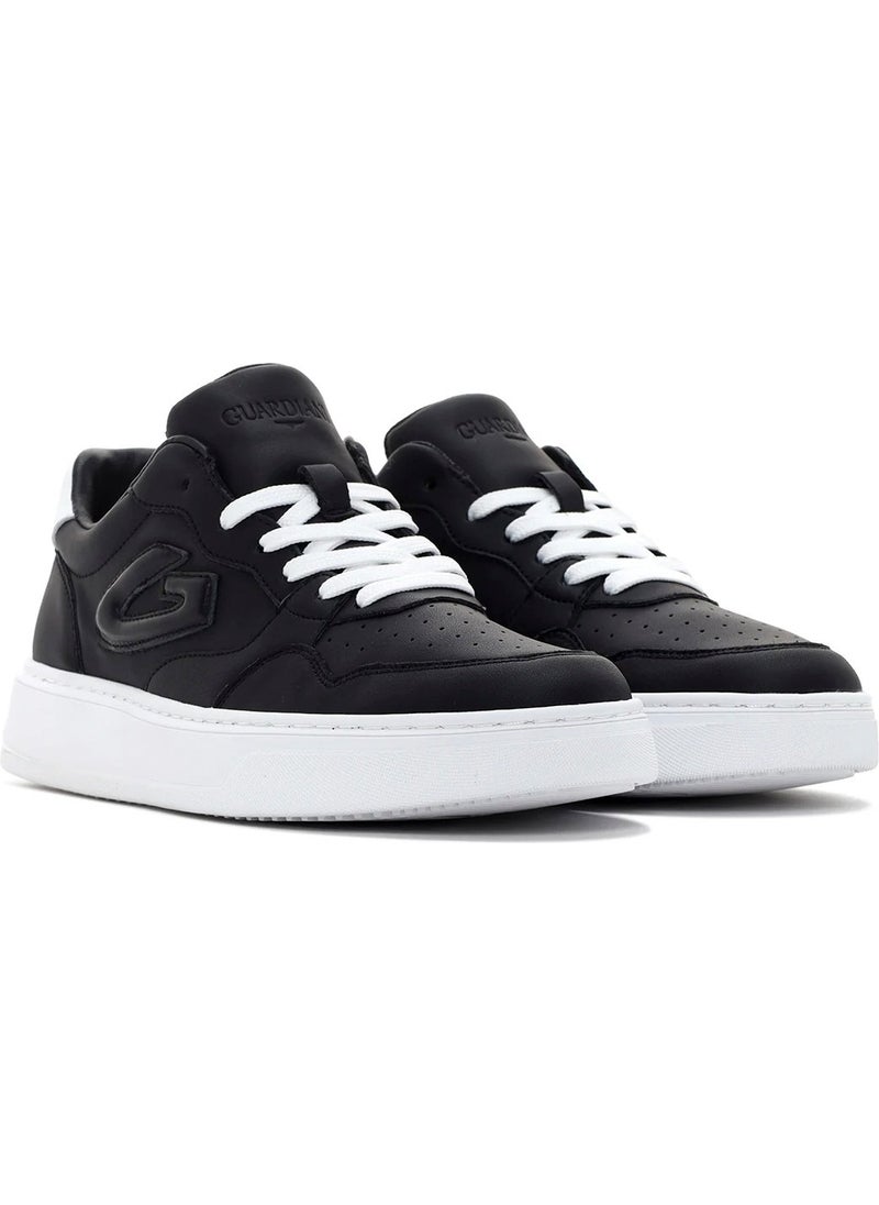 Alberto Guardiani Men's Sneaker AGM040200-G03M100017 New Era 0402 A.guardiani Black White  - Image 3