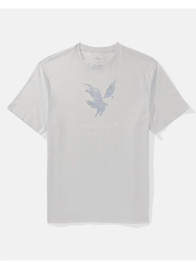امريكان ايجل Logo Graphic Crew Neck T-Shirt