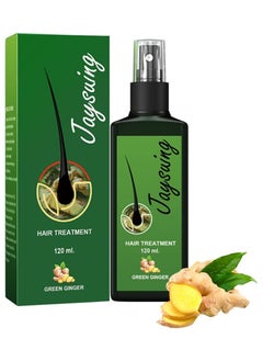 Jaysuing Hair Regrowth Serum Spray, Green Ginger Hair Regrowth Spray, GrowthPlus Nourishing Ginger Spray, GRO'Nature Gingerol Hair Growth Spray, Growth Plus Ginger Spray (1Bottle)  - Image 1
