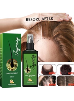Jaysuing Hair Regrowth Serum Spray, Green Ginger Hair Regrowth Spray, GrowthPlus Nourishing Ginger Spray, GRO'Nature Gingerol Hair Growth Spray, Growth Plus Ginger Spray (1Bottle)  - Image 3