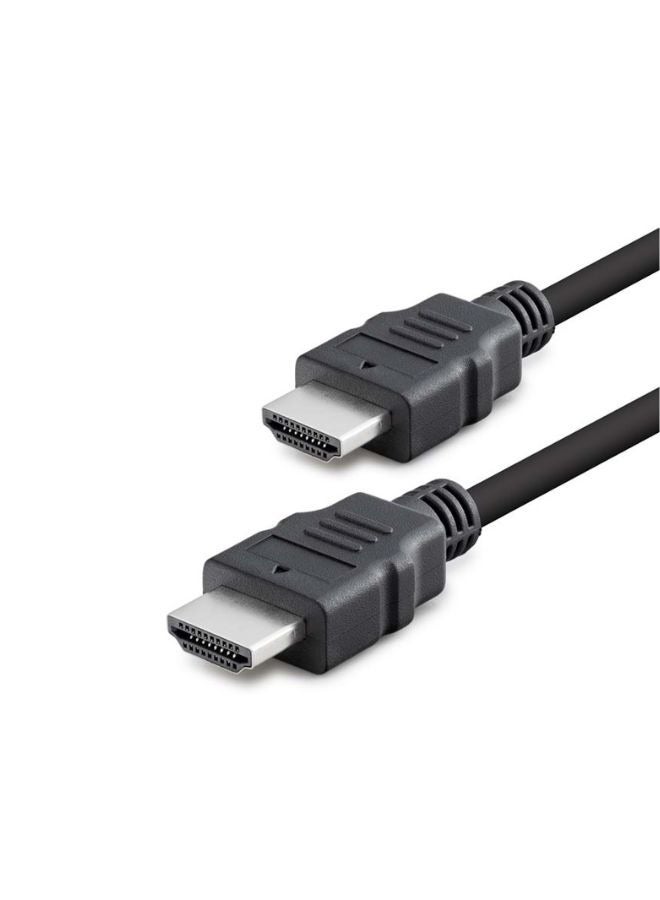 HDMI to HDMI cable, 1.5 meters long, black  - Image 1