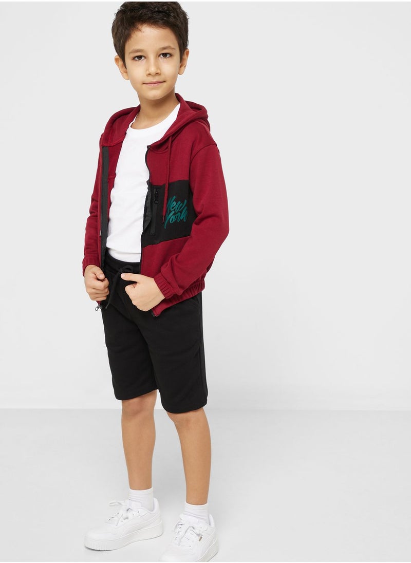 Pinata - Cut & Sew Hoodie For Boys - Image 1