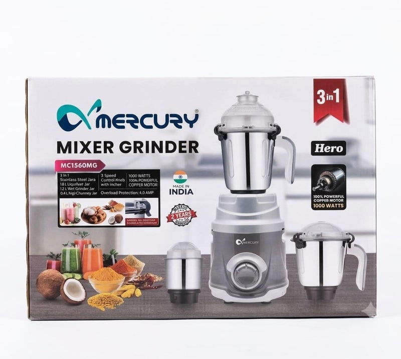 MERCURY MIXER GRINDER MC1560MG