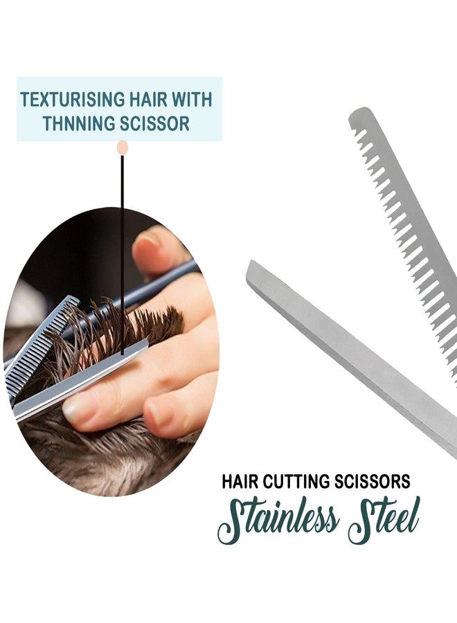 Tandem Hair Scissors - 27 Tooth Professional Use Kenchi For Hair Thinning Hairdressing Salon and Home Styling Scissors (Pack Of 1) - Image 2