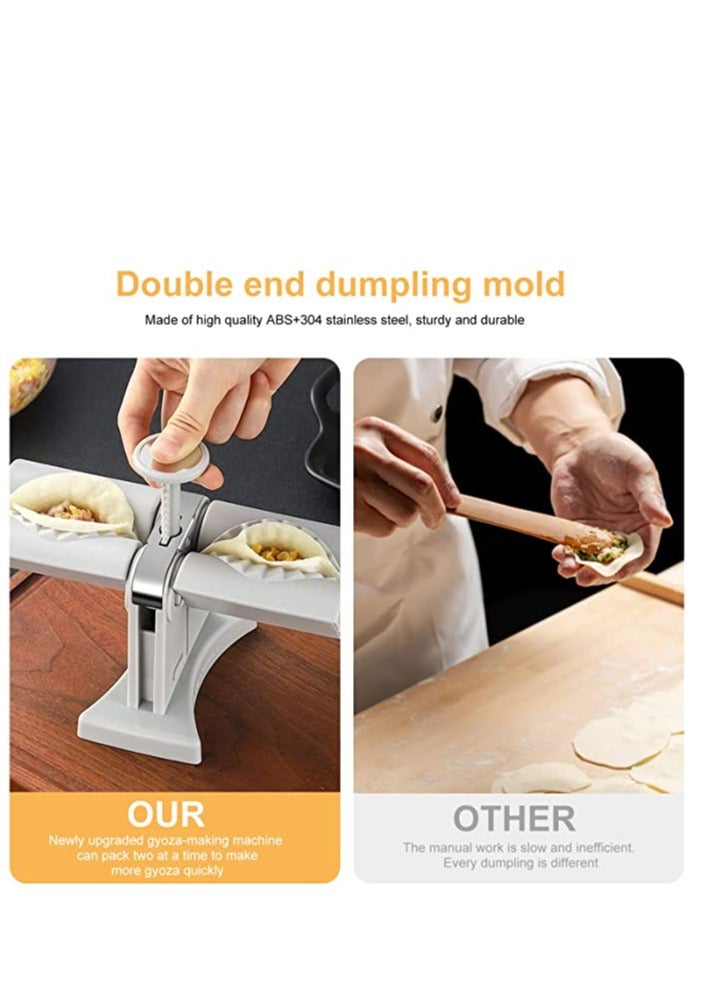 Home Automatic Double Head Dumpling Bread and Samosa Maker Mold - Image 4