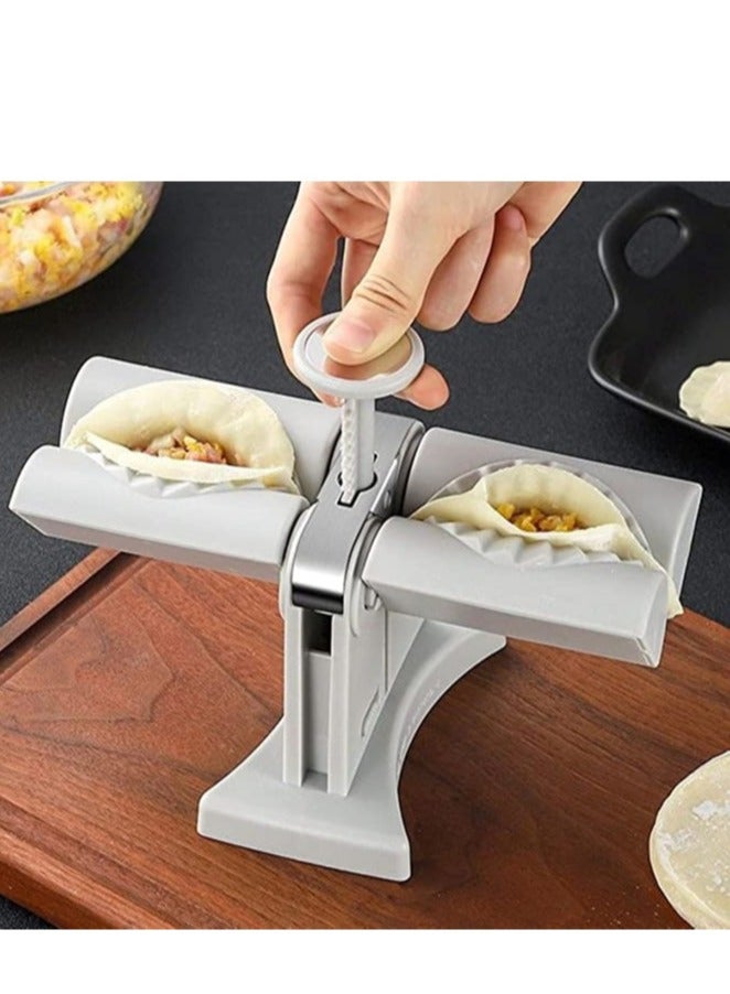 Home Automatic Double Head Dumpling Bread and Samosa Maker Mold - Image 2