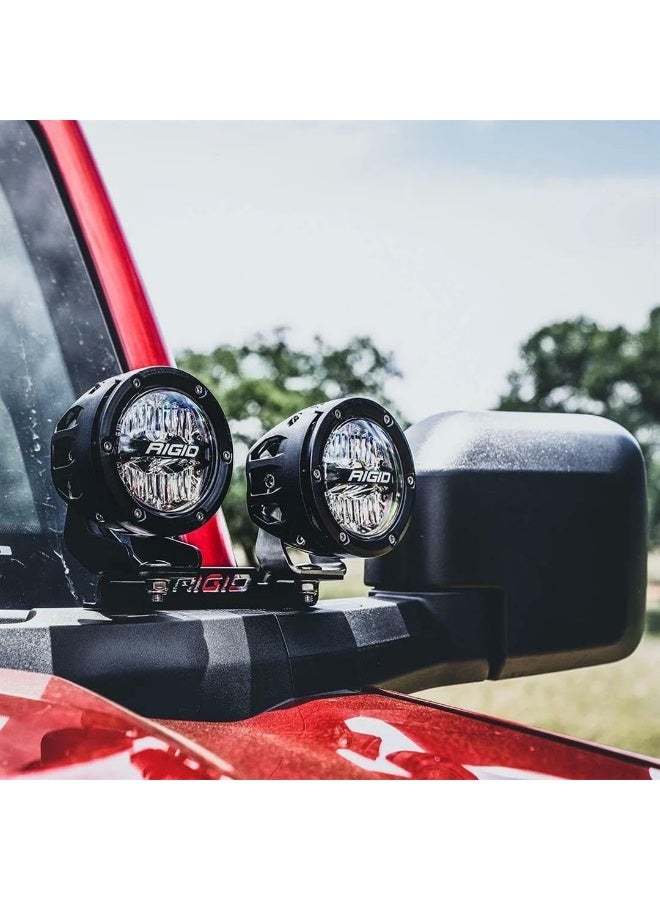 RIGID Industries Dual Pod A-Pillar Mount Kit for 2021 Ford Bronco - Image 4