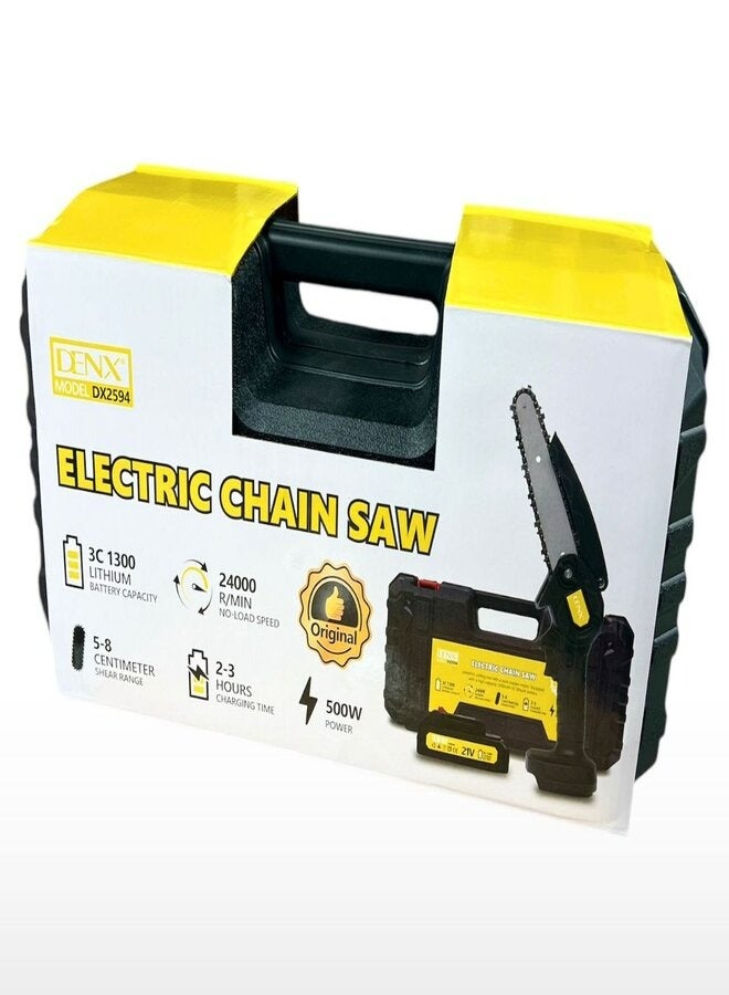 Denx Electric Chain Saw 2-3 Hours NonStop Work 500W Power DX2594