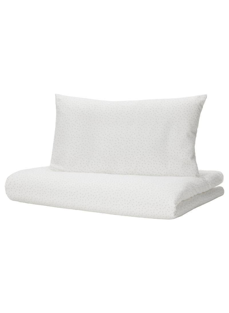 Duvet Cover 1 Pillowcase For Cot 110X125/35X55 Cm