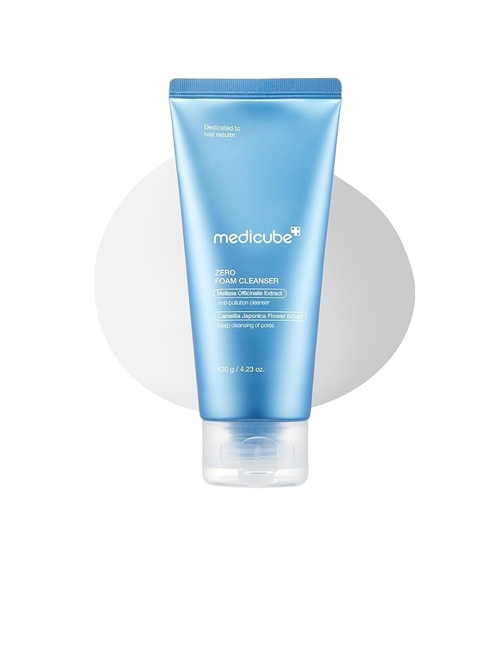 medicube Zero Foam Cleanser for Sensitive Skin - Sebum Control Moisture Balance and Pore Minimization - Image 1