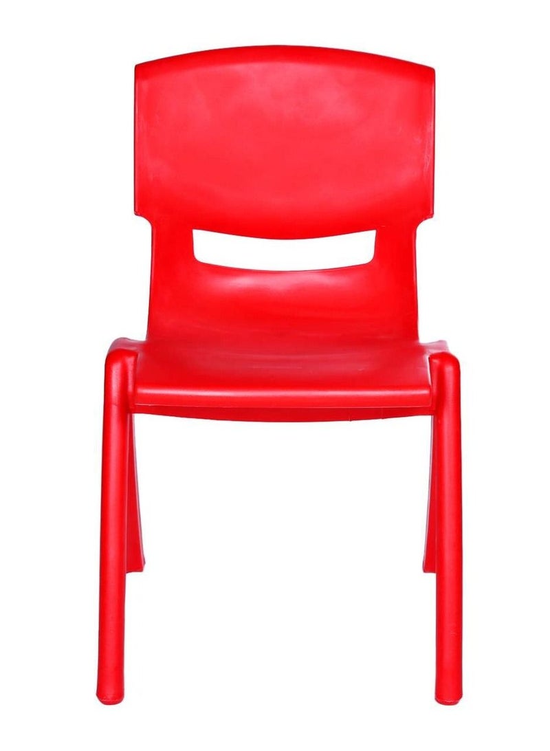 RBWTOYS RBW Toys Kids Chairs durable Plastic Stacking Chair For indoor & outdoor Use Height 28cm ( RED ) Chair for kids. - Image 2
