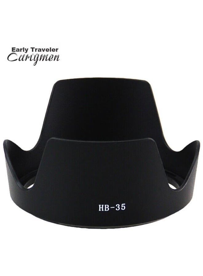 Earlymen Early Traveler Compatible With Nikon D7500 D5600 D7200 D3500 Dslr Camera, Af-S18 Lens Hood, 72Mm Lens, Hb-35 - Image 1