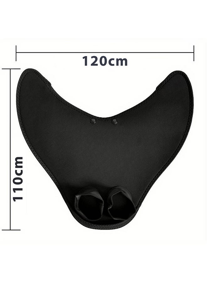 CATANES - Mermaid Swim Fins Fish Monofin Tail Shape Flippers Swimming Diving Snorkeling Swimwear Water Toys for Children Teens Adult 110-120cm 260G - Image 1