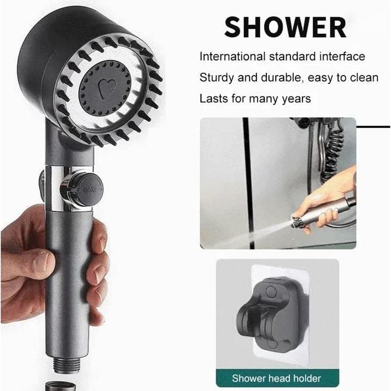 ALKAYAN German Multifunctional Massage Shower, Massage and Skin Beauty Multifunctiona... - Image 2