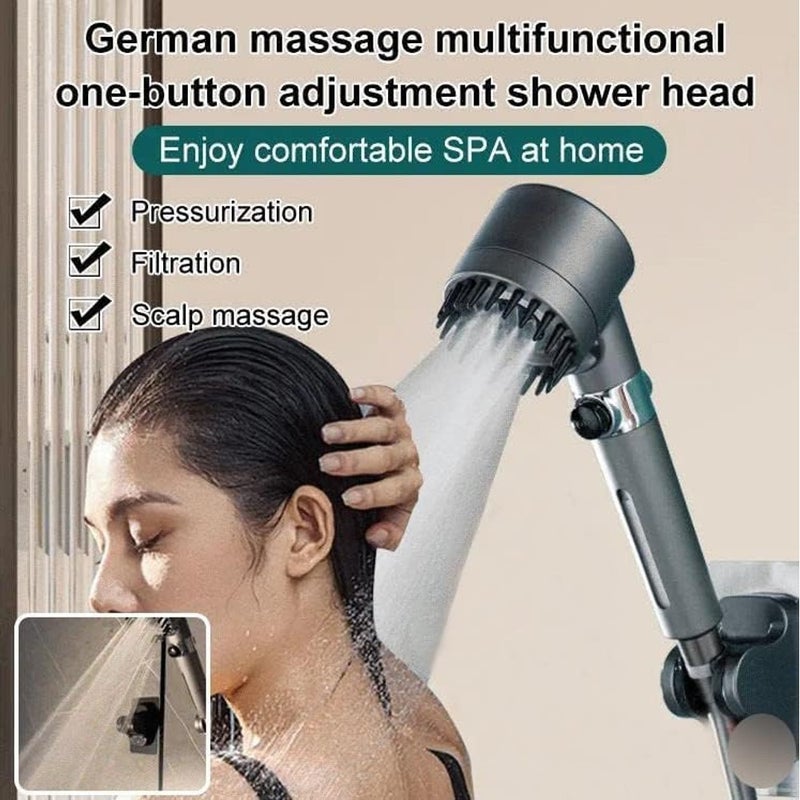 ALKAYAN German Multifunctional Massage Shower, Massage and Skin Beauty Multifunctiona... - Image 4