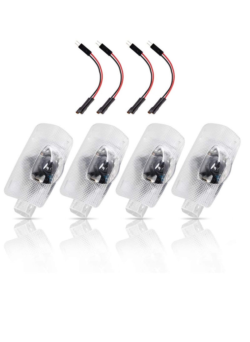 KASTWAVE - KASTWAVE Car Door Logo Light Courtesy Projector Welcome Lights 3D Ghost Shadow Light Lamps Accessories The Replacement for RX/ES/GX/LS/LX/is/GS/RC/UX Series (4 Pack) - Image 1