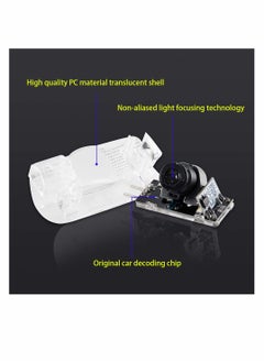 KASTWAVE KASTWAVE Car Door Logo Light Courtesy Projector Welcome Lights 3D Ghost Shadow Light Lamps Accessories The Replacement for RX/ES/GX/LS/LX/is/GS/RC/UX Series (4 Pack)  - Image 4