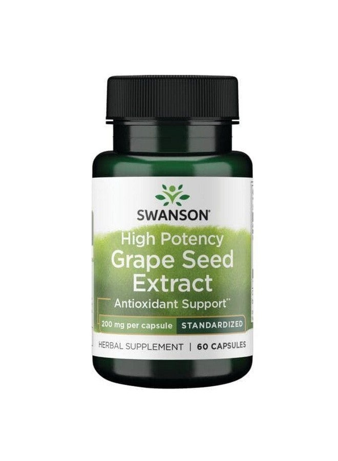 Swanson HI Pot Grape Seed EXT STD 200MG 60CP - Image 4