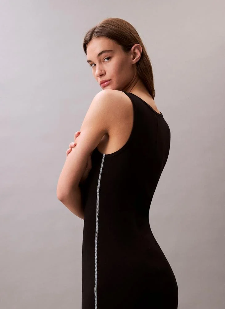 Calvin Klein Jeans Sleeveless Fitted Dress
