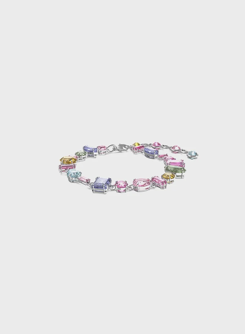 SWAROVSKI Gema Rhodium Plated Beaded Bracelet