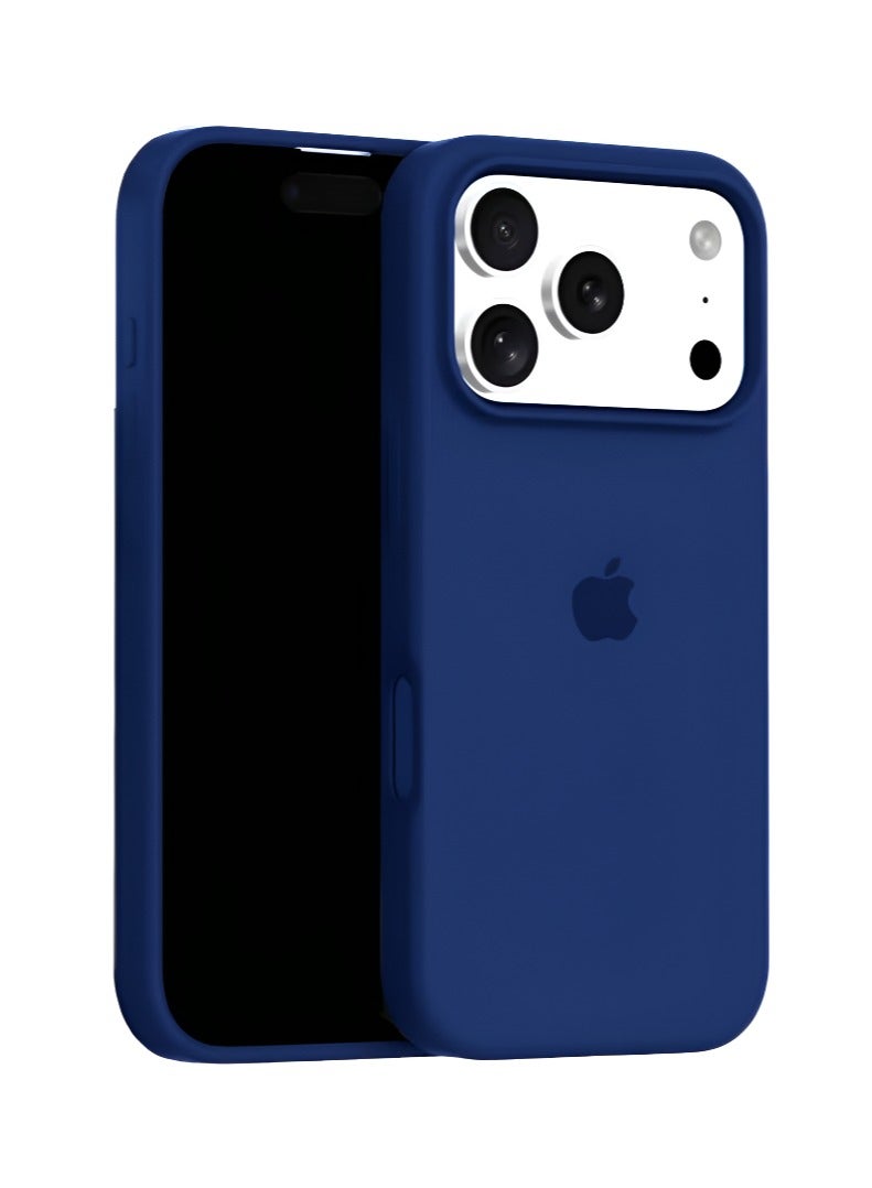 iPhone 17 Pro Case Liquid Silicone Silky Soft Touch Cover iPhone 17 Pro Full-Body Protection Anti-Scratch Shockproof Phone Case For iPhone 17 Pro 6.3-Inch - Image 1