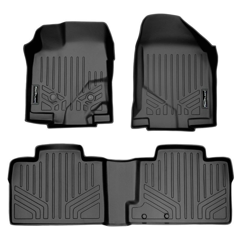 MAXLINER Floor Mats 2 Row Liner Set for 20112014 Ford Edge