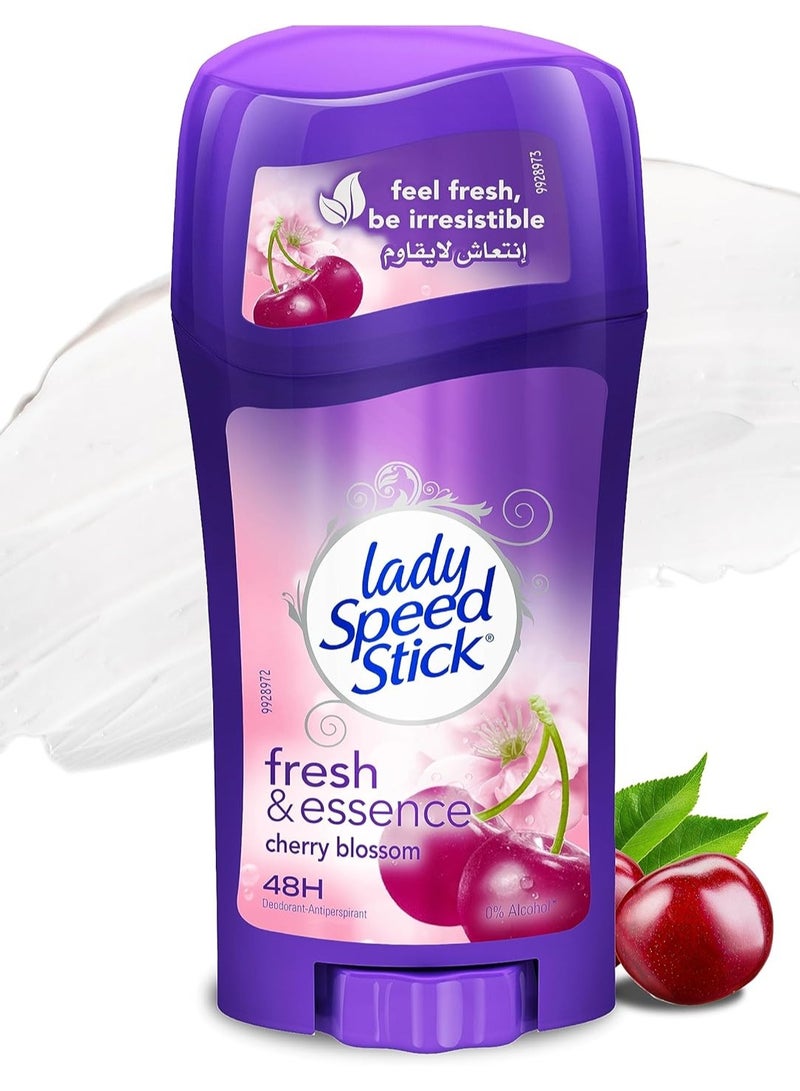ليدي سبيد ستيك فريش آند إيسنس - زهر الكرز 65 جم