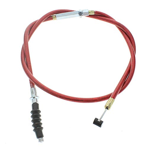 QAZAKY كابل قفل أحمر بطول 36 بوصة من كازاكي متوافق مع دراجات نارية ATV رباعية العجلات سكوتر كارت بيت دراجة صغيرة ثلاثية العجلات رباعية العجلات باجي طاو طاو بويانغ كولسبورت باجا سنل 50cc 70cc 90cc 110cc 125cc 150cc - Image 4