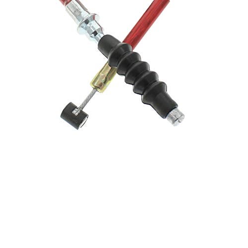 QAZAKY كابل قفل أحمر بطول 36 بوصة من كازاكي متوافق مع دراجات نارية ATV رباعية العجلات سكوتر كارت بيت دراجة صغيرة ثلاثية العجلات رباعية العجلات باجي طاو طاو بويانغ كولسبورت باجا سنل 50cc 70cc 90cc 110cc 125cc 150cc - Image 5