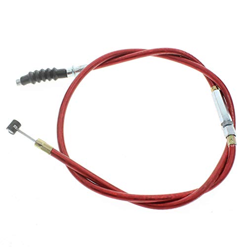QAZAKY كابل قفل أحمر بطول 36 بوصة من كازاكي متوافق مع دراجات نارية ATV رباعية العجلات سكوتر كارت بيت دراجة صغيرة ثلاثية العجلات رباعية العجلات باجي طاو طاو بويانغ كولسبورت باجا سنل 50cc 70cc 90cc 110cc 125cc 150cc - Image 3
