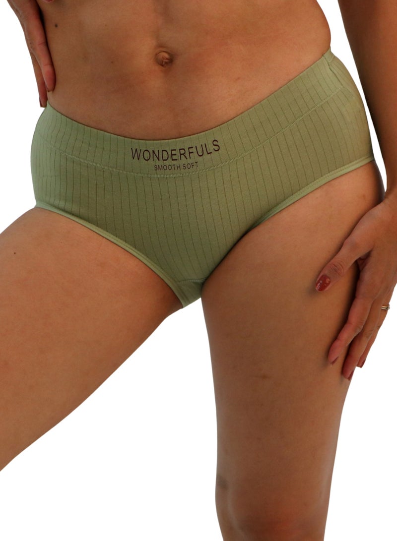 JOANNA JOANNA 108269 Women's Stretch Design Mid Rise 3-Pack Panties, Multicolor  - Image 2