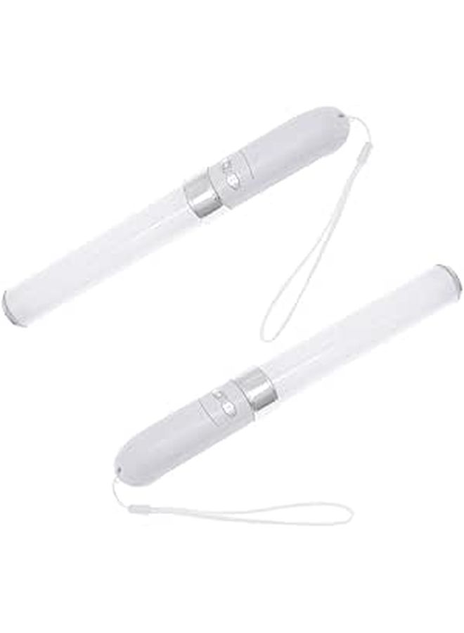 SUPVOX 2pcs Reusable LED Glow Sticks for Concerts Festivals Color Options Safe Adults - Image 1