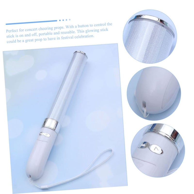 SUPVOX 2pcs Reusable LED Glow Sticks for Concerts Festivals Color Options Safe Adults - Image 4