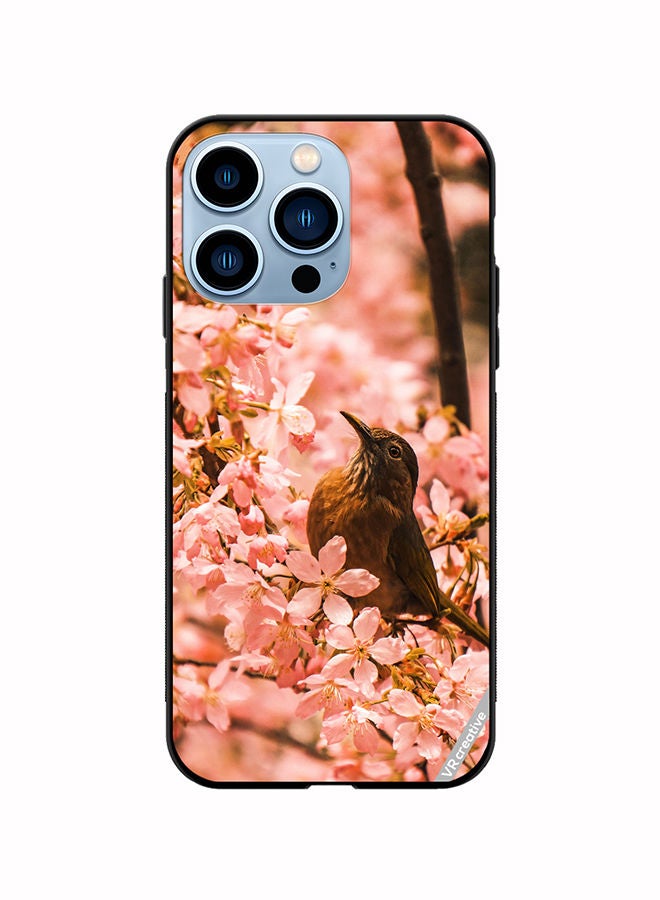 VR CREATIVE Protective Case Cover For Apple iPhone 14 Pro Max Beauty Bird Design Multicolour - Image 1