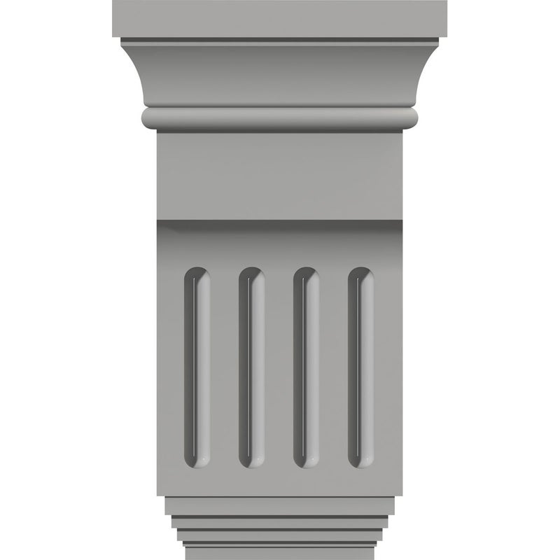 Ekena Millwork BKT06X10X02ED 6-Inch W x 2-Inch D x 10 3/8-Inch H Edwards Bracket - Image 3