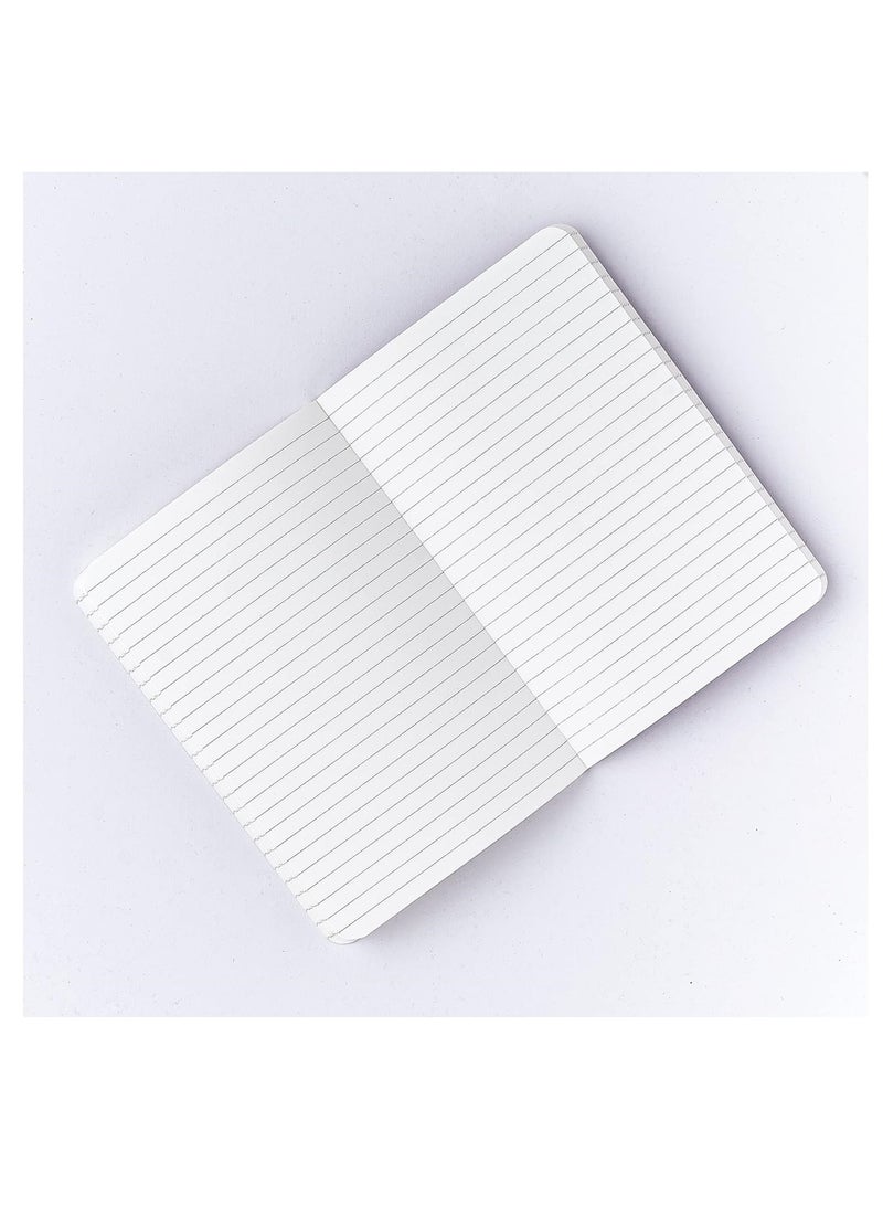 FACTOR NOTES دفتر ملاحظات مسطر ذو غلاف ورقي مقاس A5، 160 صفحة، سمك 90 جم/م2 - Image 4