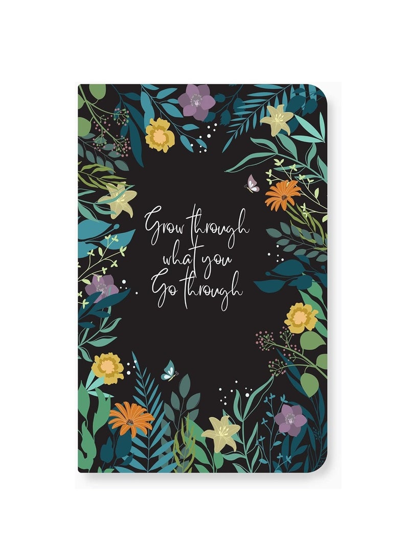 FACTOR NOTES دفتر ملاحظات مسطر ذو غلاف ورقي مقاس A5، 160 صفحة، سمك 90 جم/م2 - Image 1