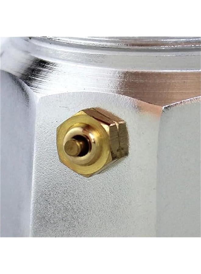 Pressure Valve Replacement Espresso Pot Relief Valve Coffee Maker Copper Spare Part Pressure Reducing Valve for Coffee Pot Coffee Maker, 7.86mm - Image 3